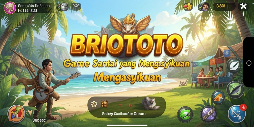 Tampilan gameplay BRIOTOTO yang seru dan mengasyikkan.