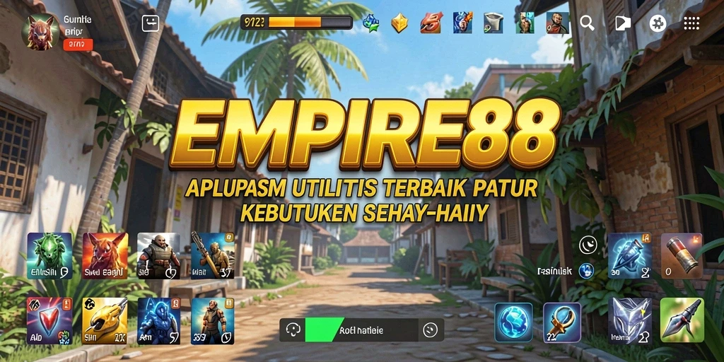 Tampilan antarmuka pengguna EMPIRE88 yang intuitif dan fungsional.
