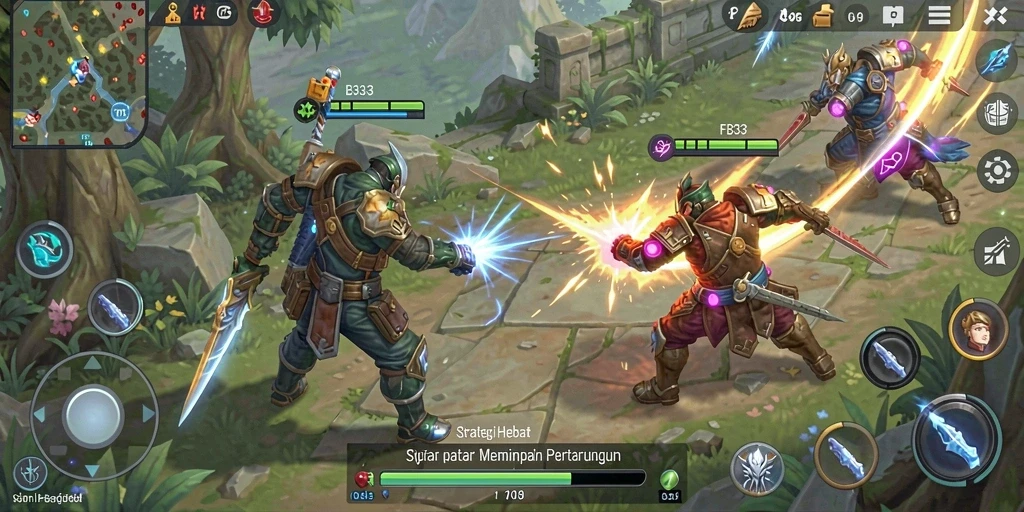 Tampilan gameplay FB333 yang memukau dengan strategi yang kompleks.