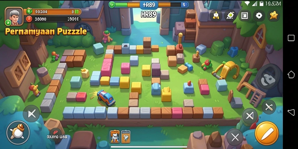Screenshot HR89 menampilkan gameplay seru yang memacu otak.