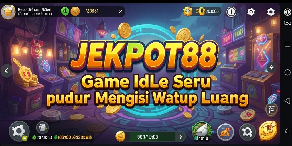 Tampilan gameplay seru dan aksi mengumpulkan koin.