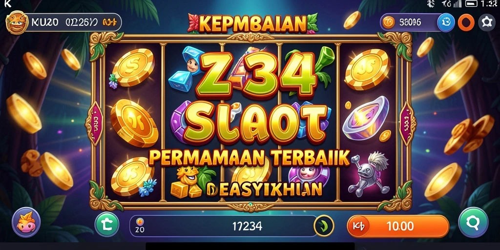 Screenshot gameplay K234 menunjukkan pengalaman slot yang mendebarkan.