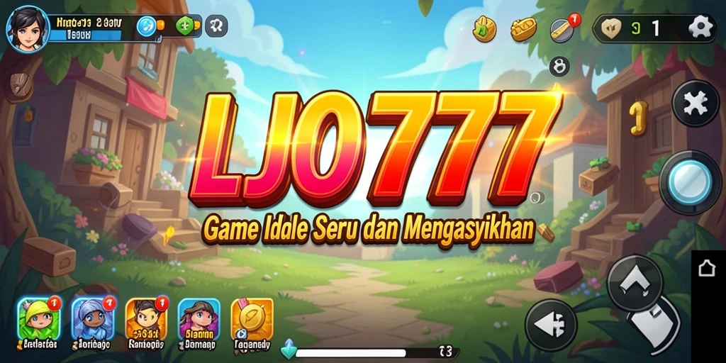 Gameplay menarik dari LJO777 dengan elemen idle yang seru.