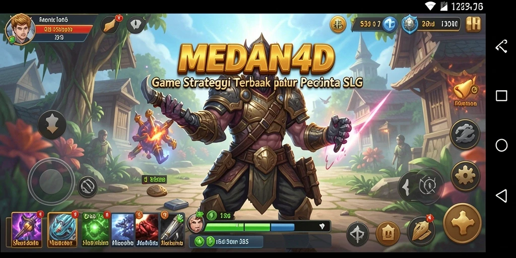 Tampilan gameplay MEDAN4D yang memukau dan penuh strategi.
