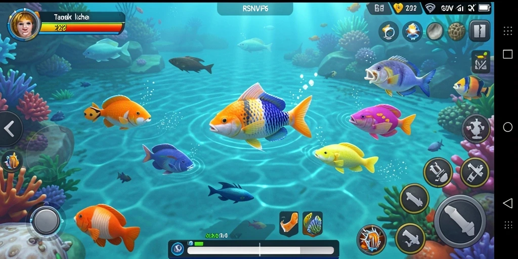 Screenshot menunjukkan gameplay seru Tembak Ikan di RSNVIP6.