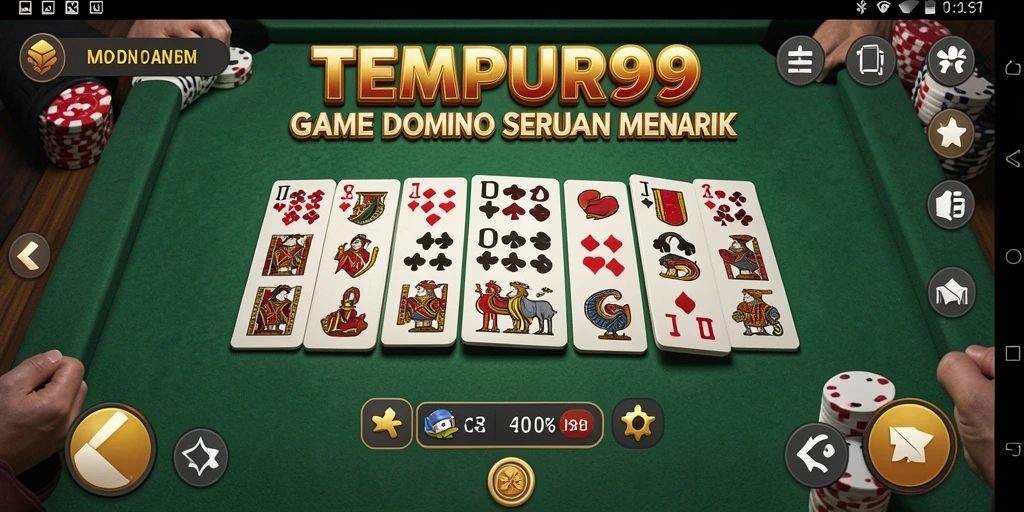 Tampilan gameplay seru dari TEMPUR99 dengan teman-teman.