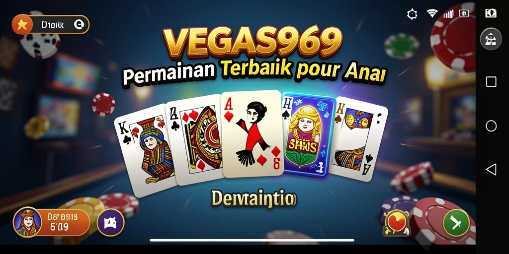 Tampilan gameplay Domino yang seru dan mendebarkan di VEGAS969.