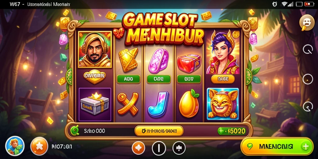 Gameplay W67 yang menegangkan dengan tampilan grafis yang menawan.